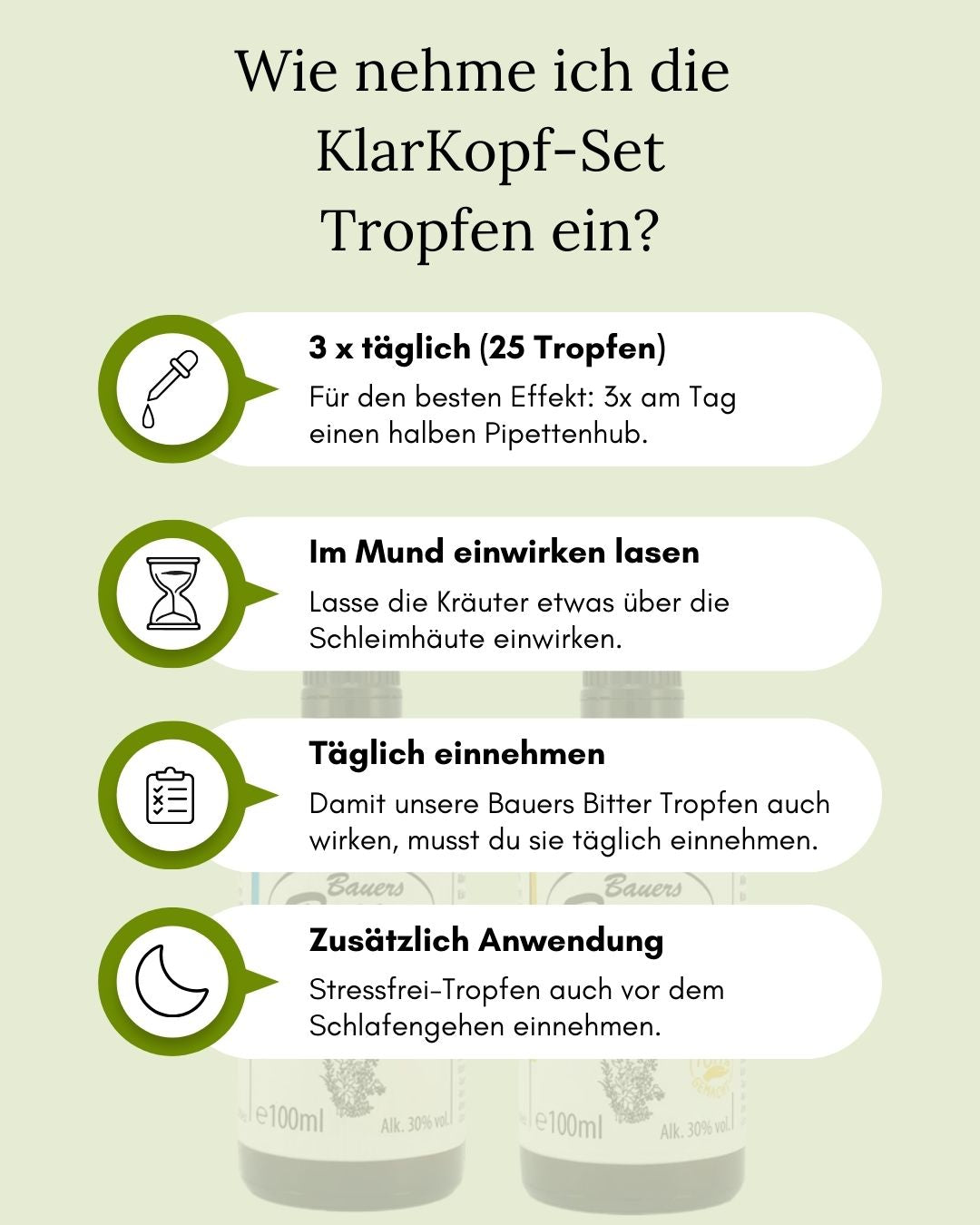 Bauers Bitter KlarKopf-Set