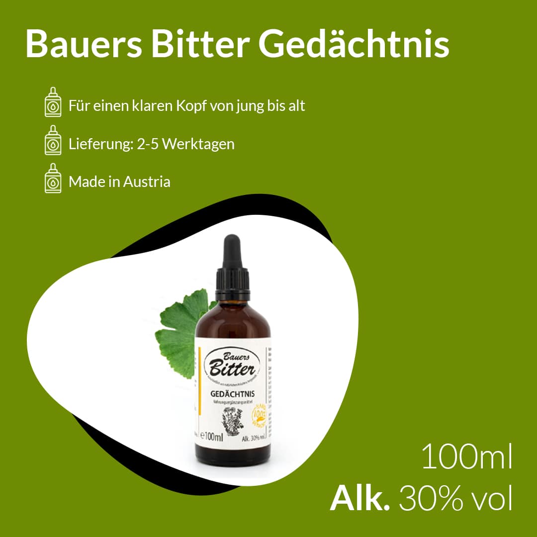 Bauers Bitter Gedächtnis 3er Set