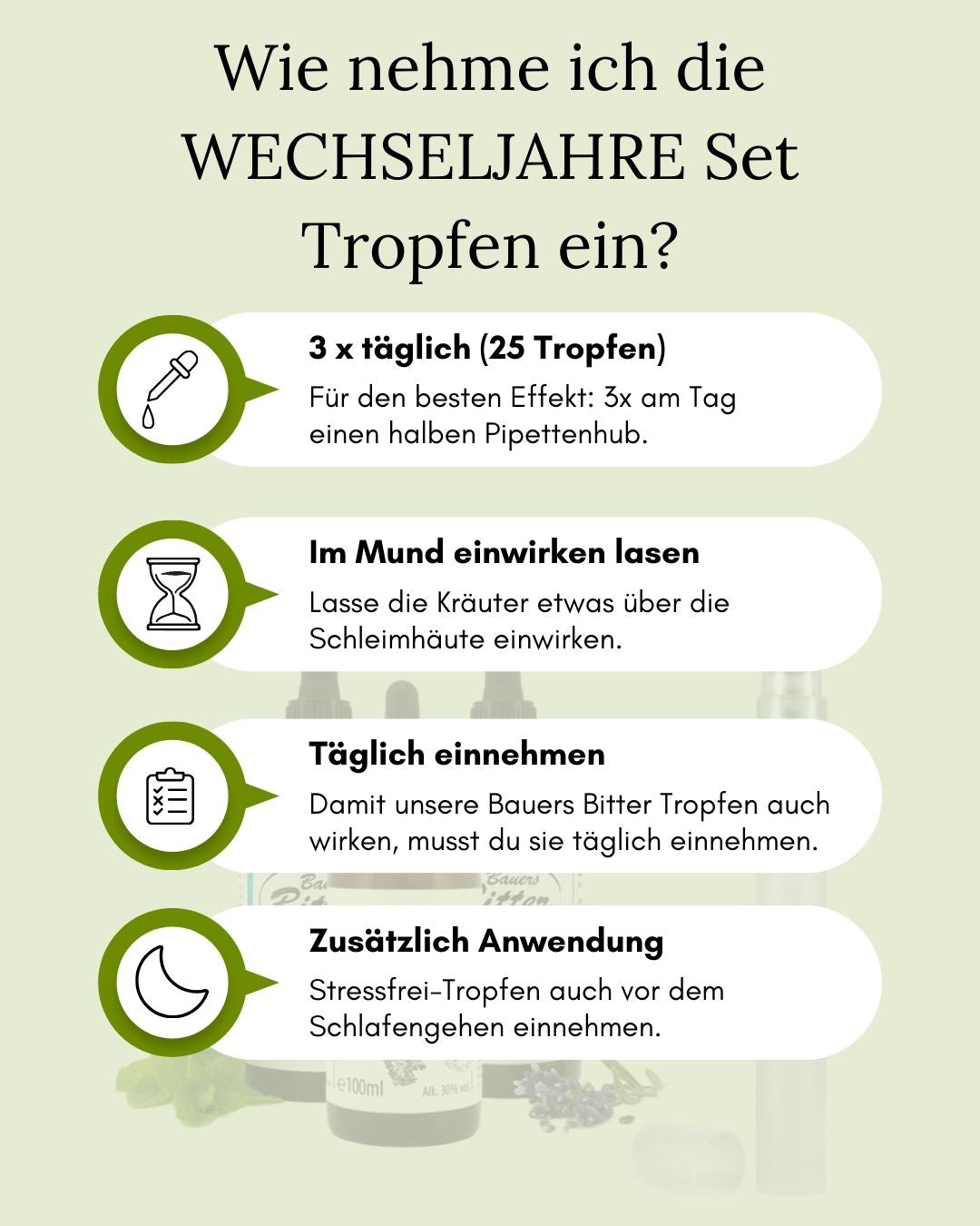 Bauers Bitter WECHSELJAHRE Set