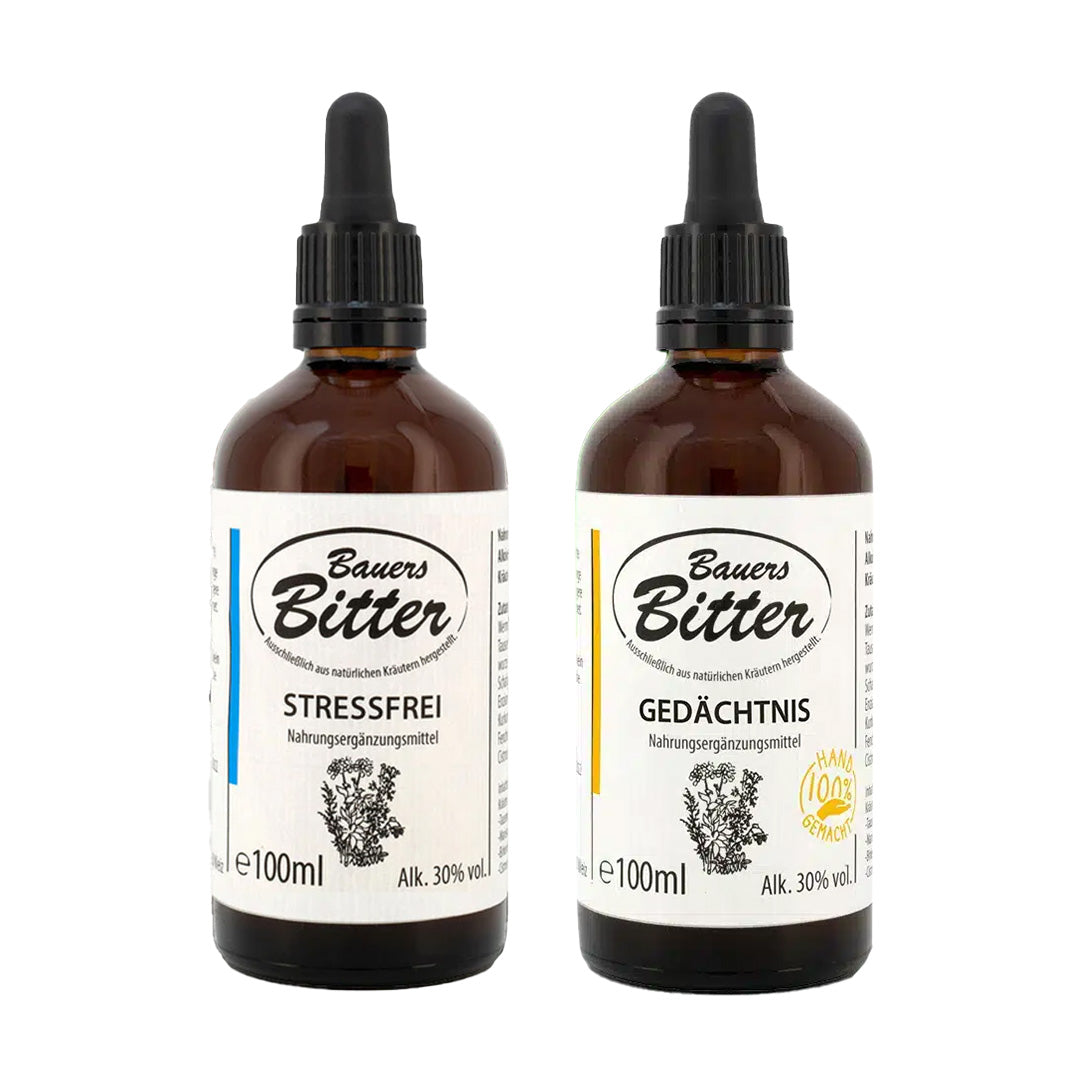 Bauers Bitter Herbs &amp; Stress-Free SMOKE-FREE Set